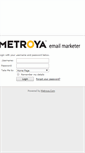 Mobile Screenshot of mailer.metroya.com